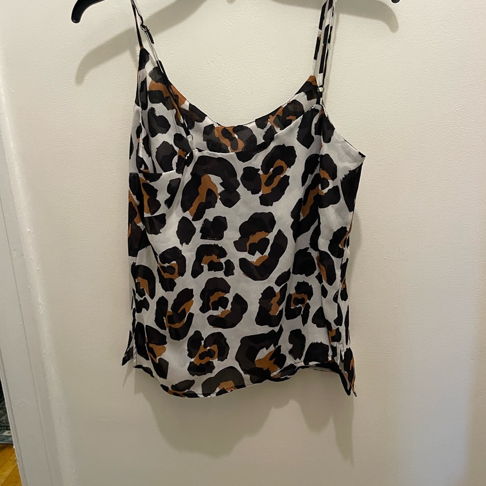 Show Me Your MuMu Black and Brown Fitted Camisole - Picture 3 of 4